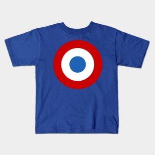 French Air Force Roundel Kids T-Shirt